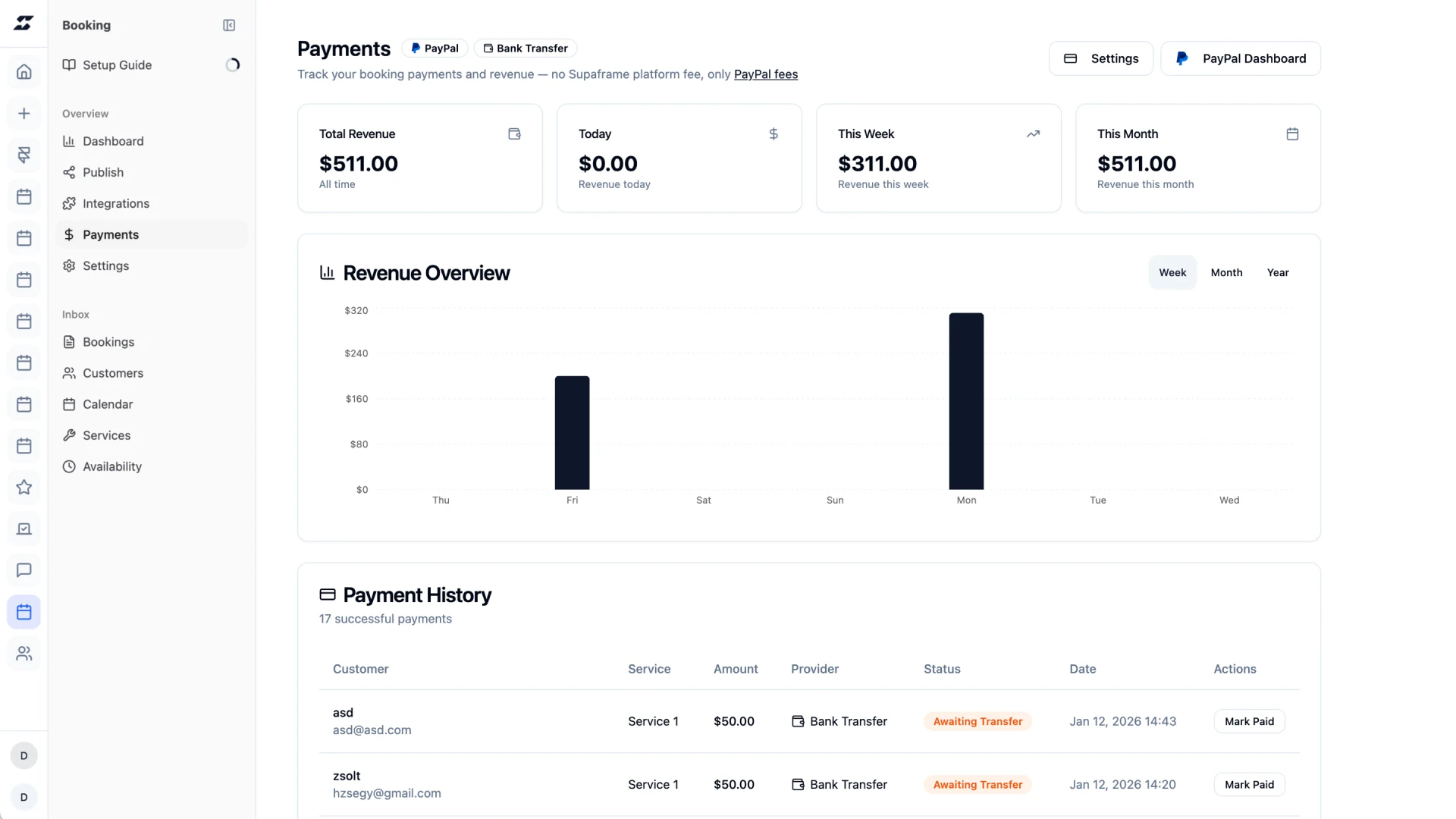 Supaframe main features demonstration