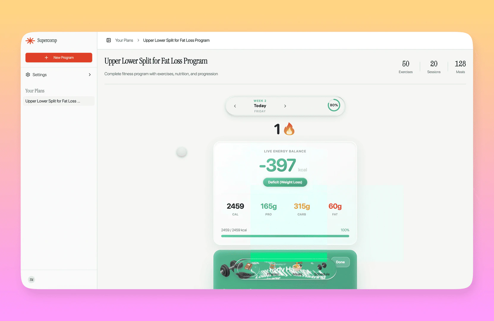 Supercomp interactive dashboard overview