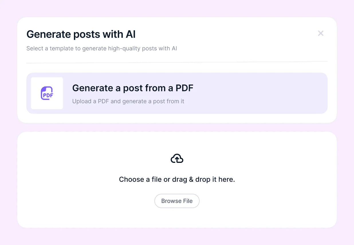 Supergrowai content repurpose feature demonstration