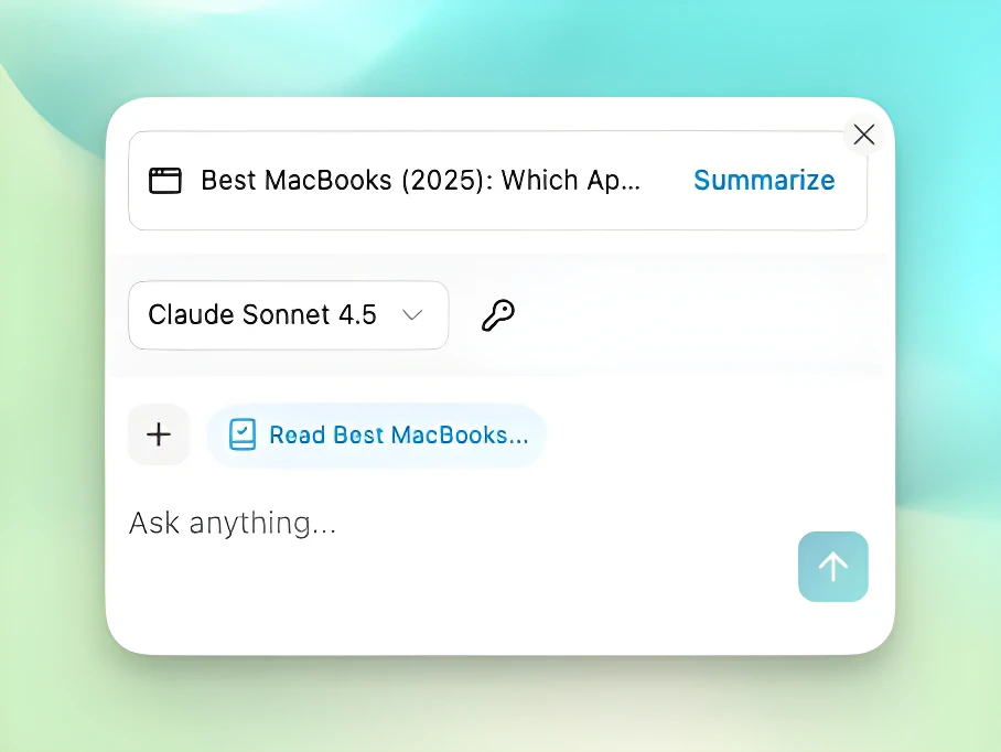SurfMind quick summaries feature