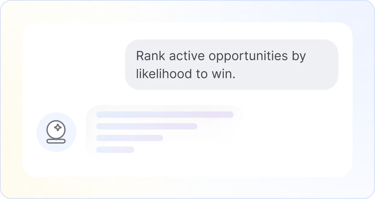 Sybill user scenario for sales leaders