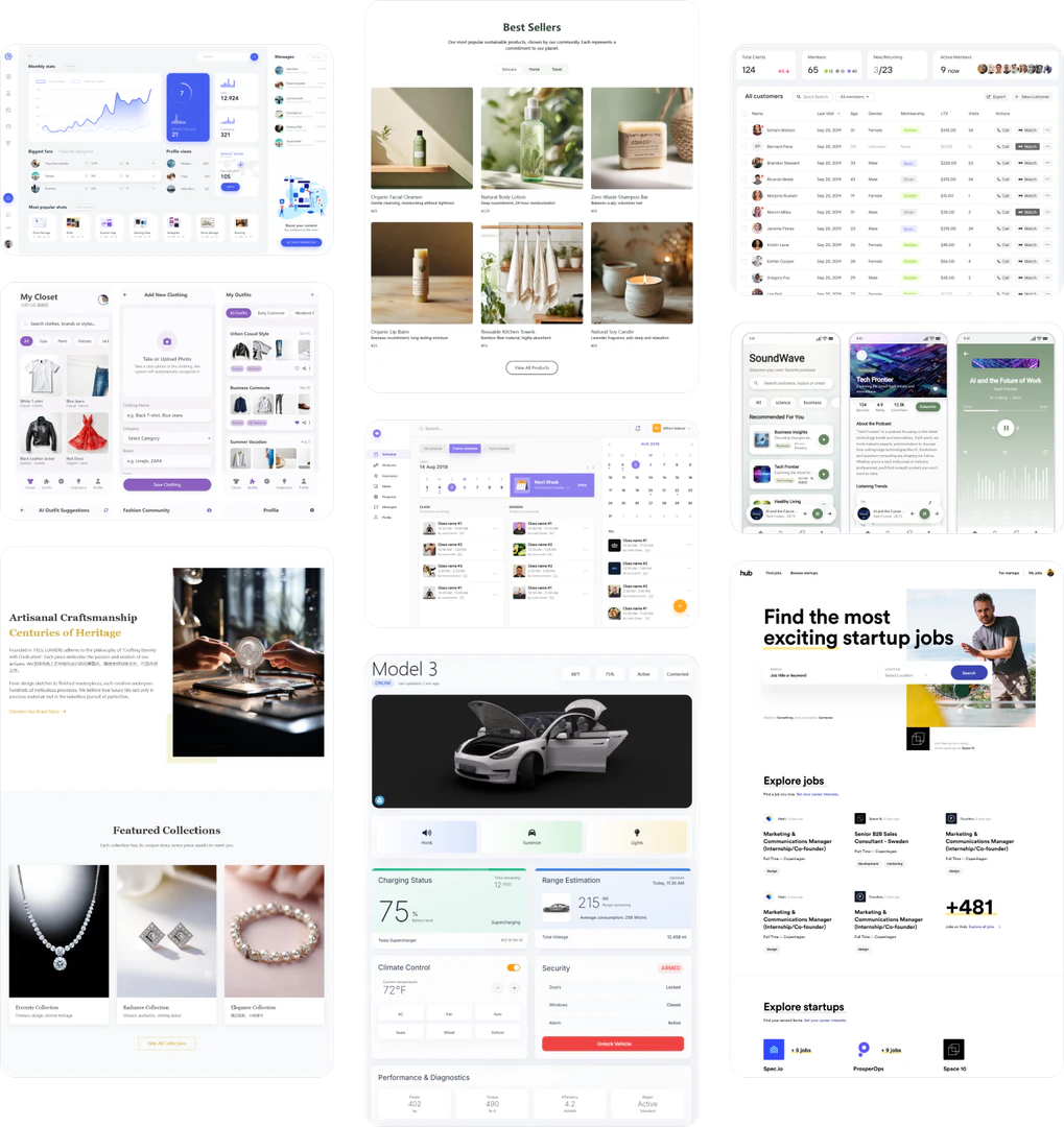 Synthoframe interactive prototype example