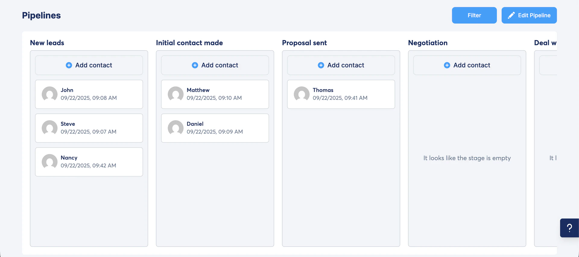 Systeme pipelines feature demonstration
