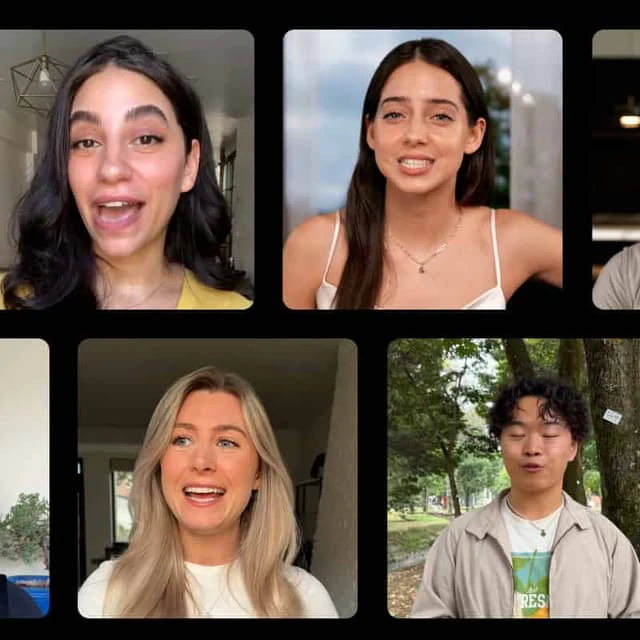 Tagshopai usage step screenshot for selecting avatar