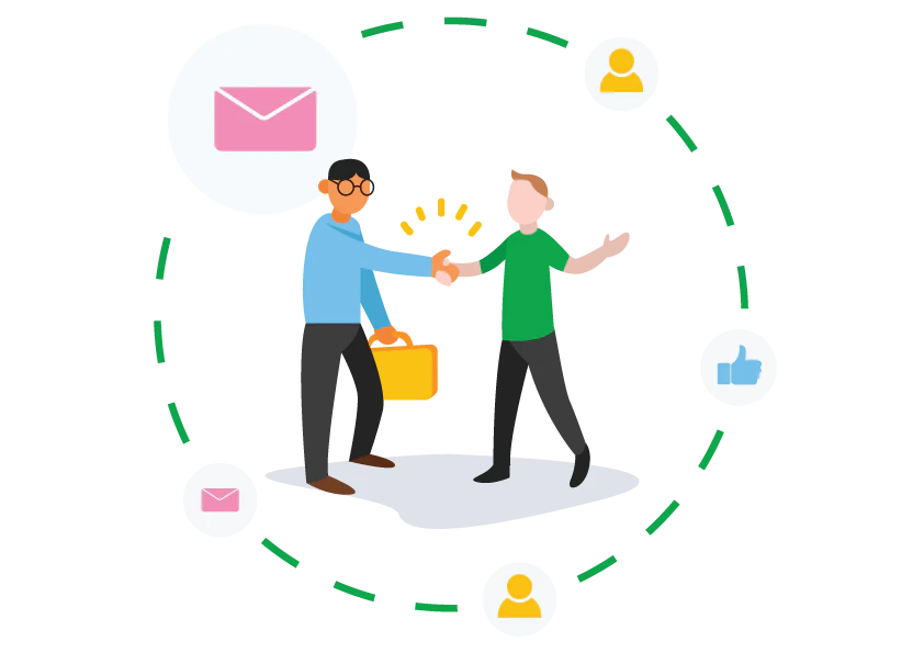 Tawk product overview showing customer interaction