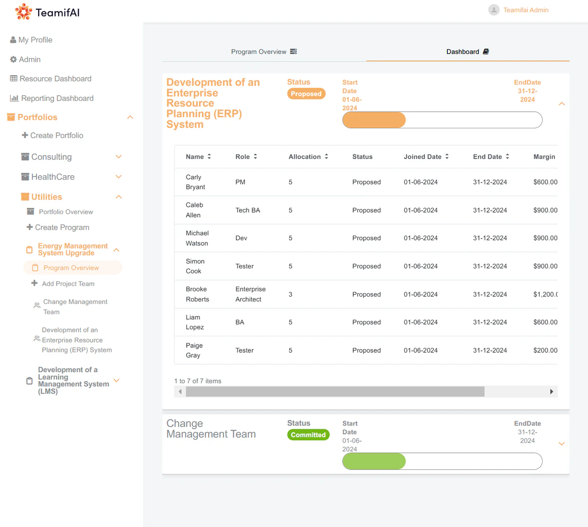 TeamifAI user scenario image