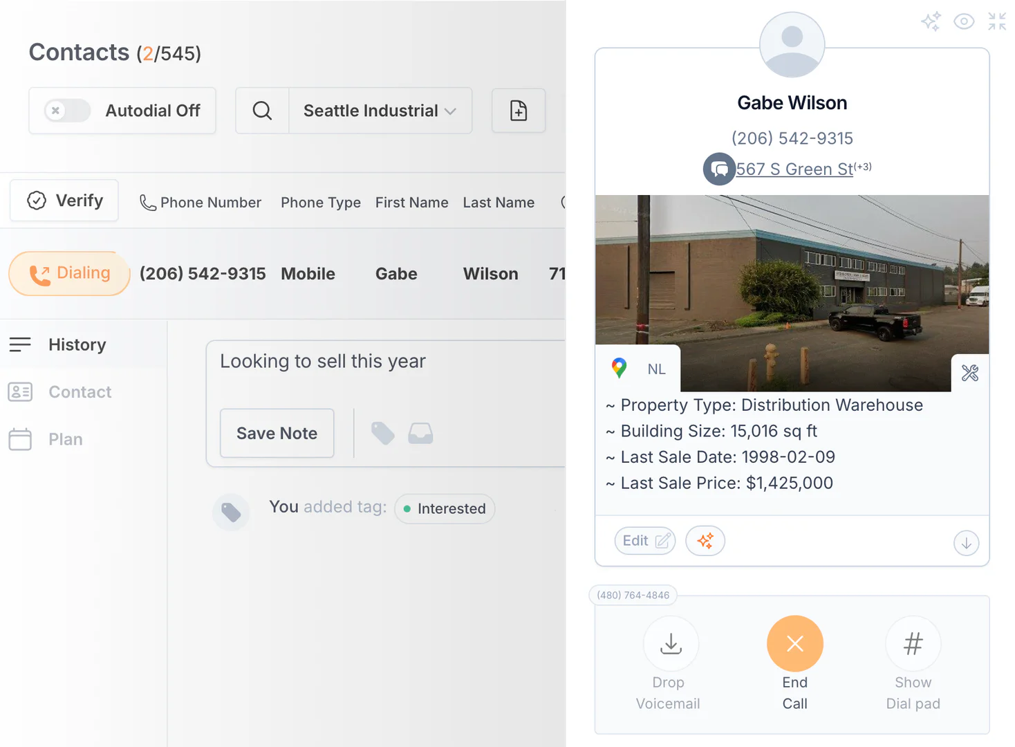 Terrakottaai application scenario for brokers during calls