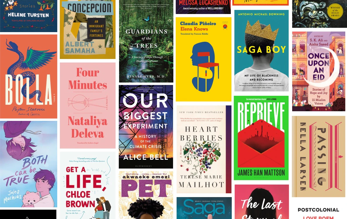 The StoryGraph homepage showing book covers and features