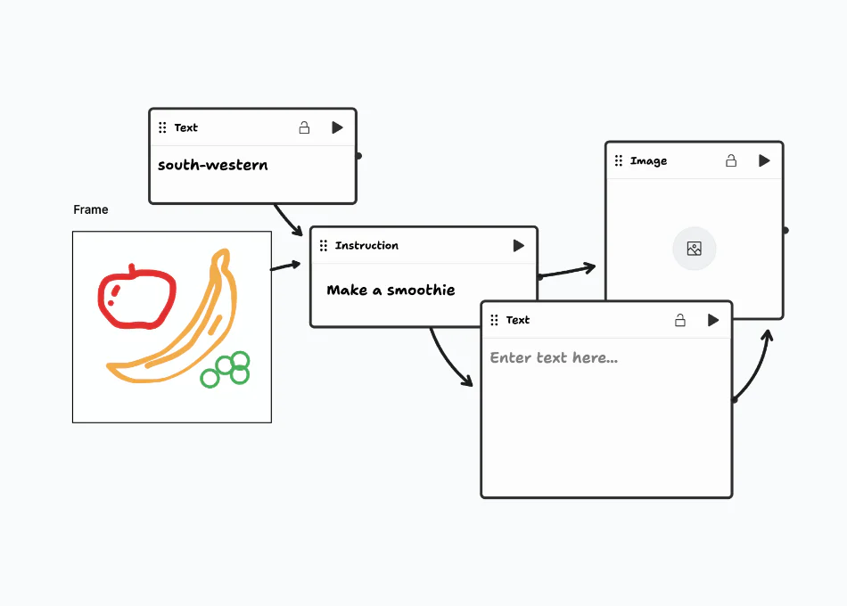 tldraw product interface showing infinite canvas