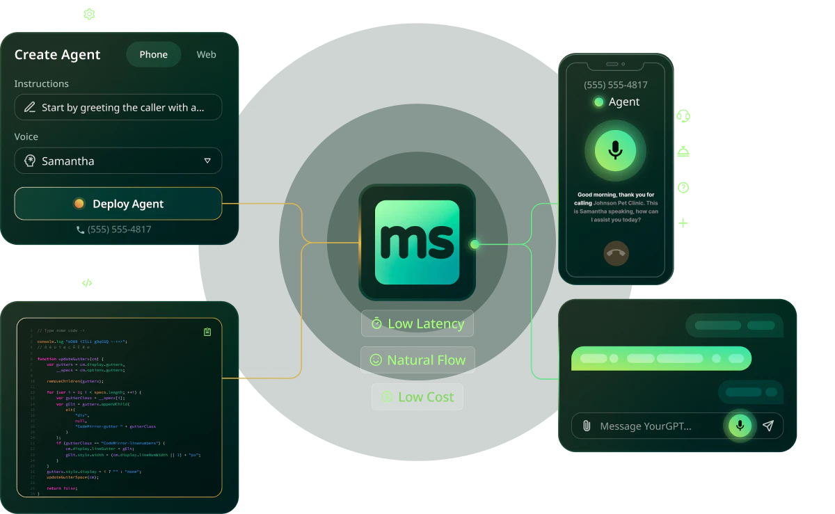 Tmateai product interface overview