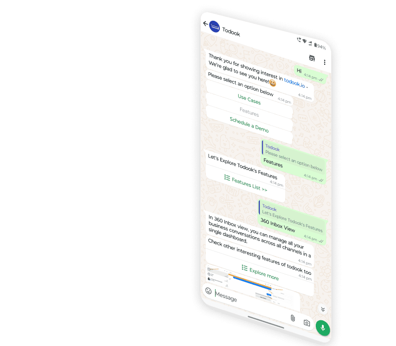 Todook Bot screenshot