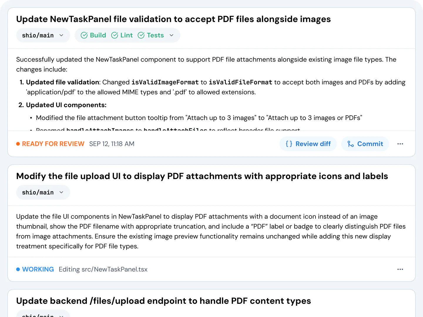TonkotsuAI coding task delegation