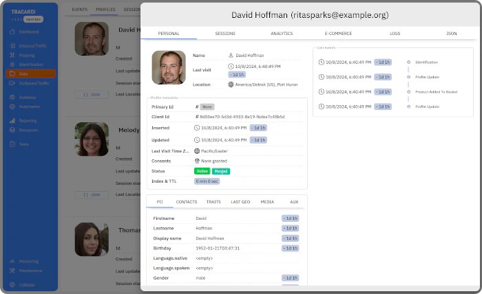 Tracardi customer data platform overview
