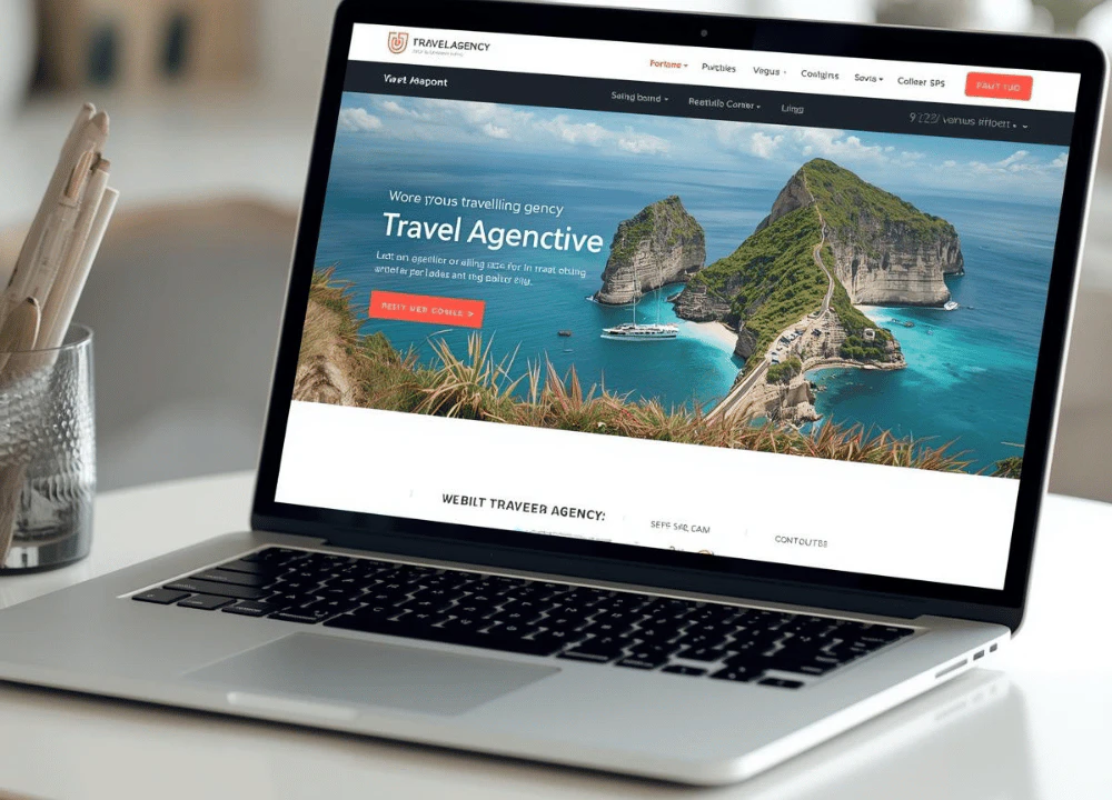 Travedeus travel booking website overview