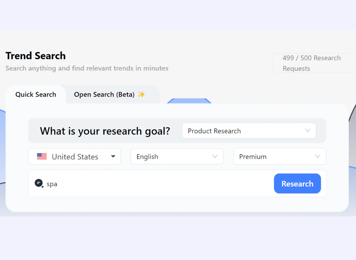 TrendSwell.ai product research overview