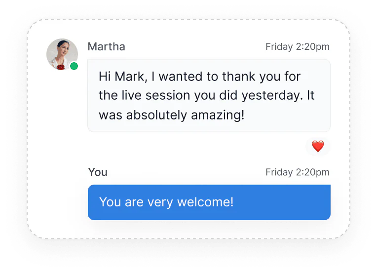 TribeSocial community interaction