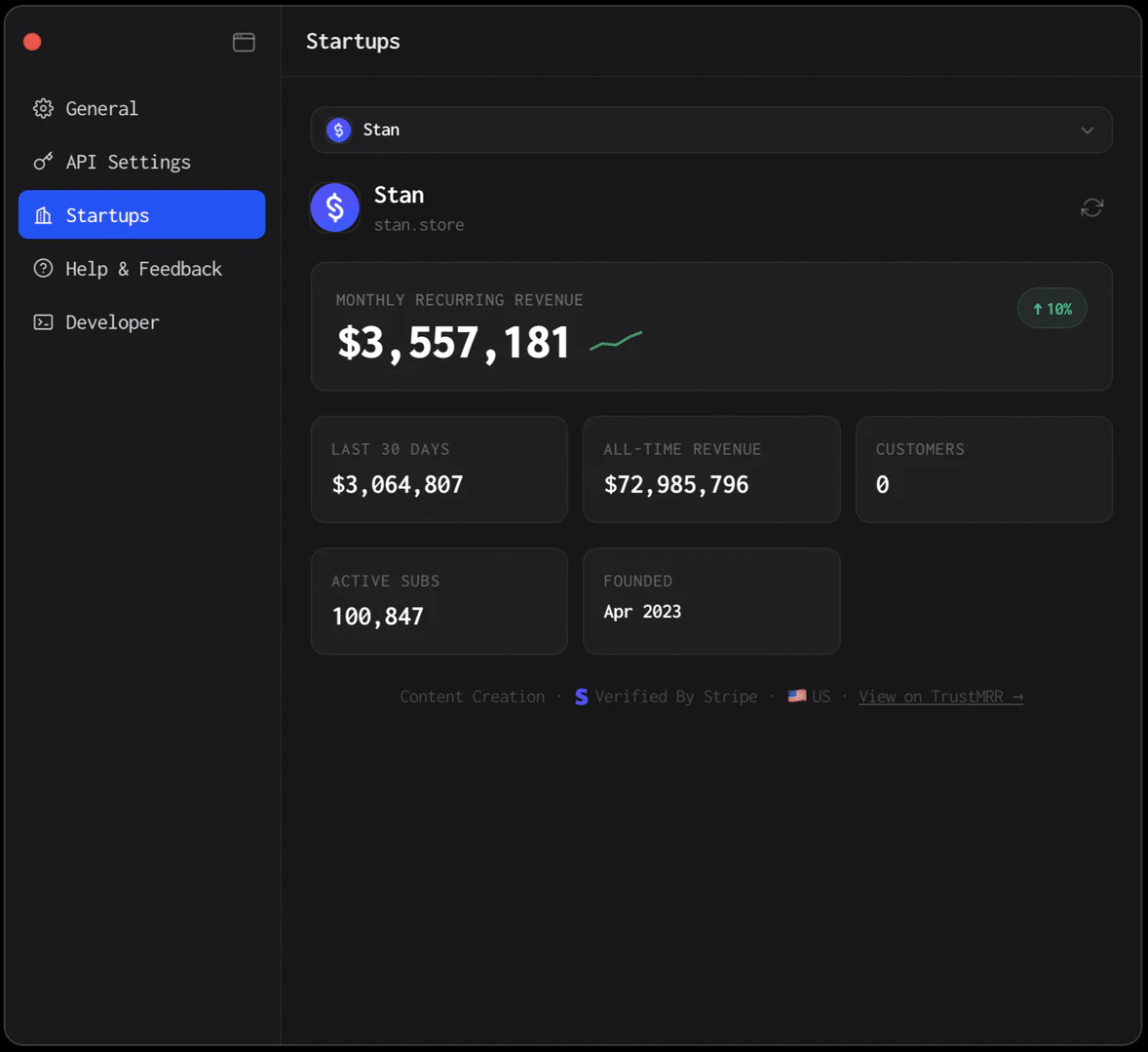 TrustBar user scenario example