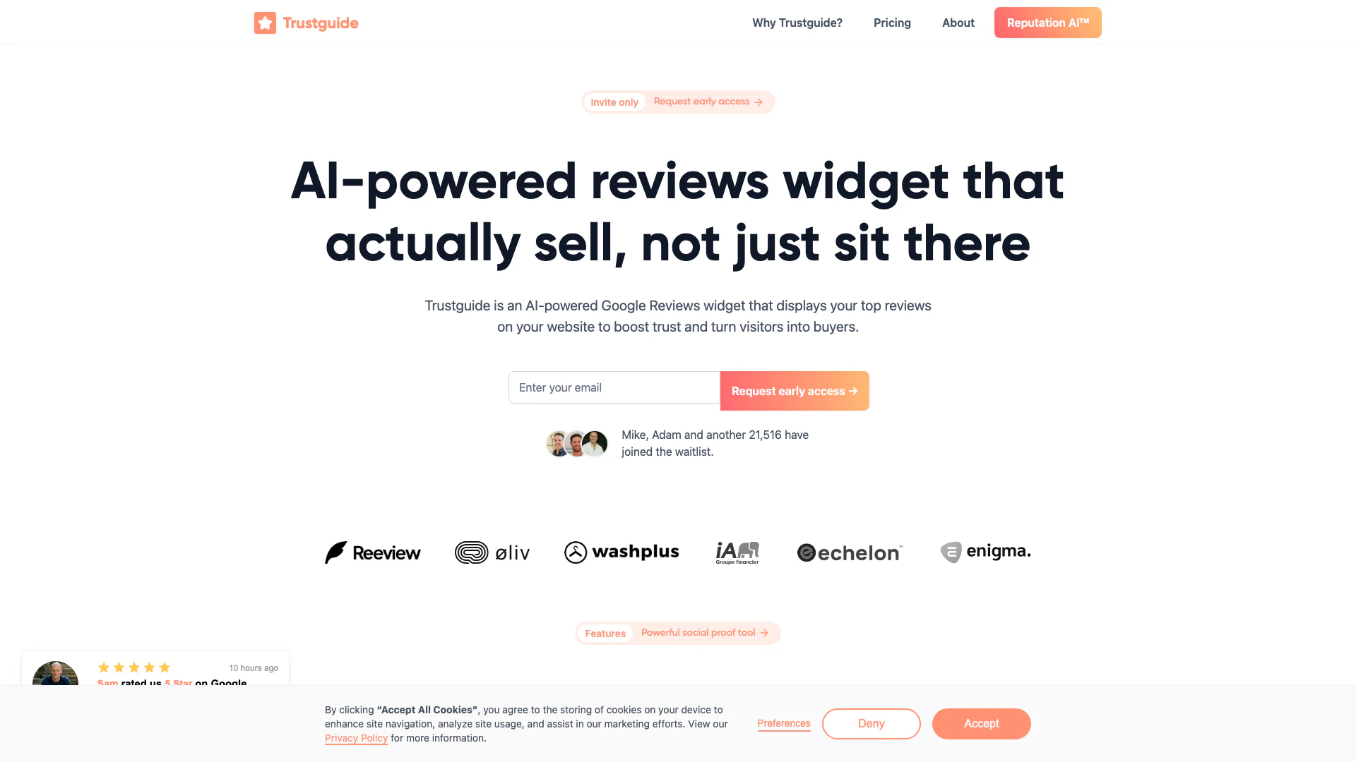 Trustguideai screenshot