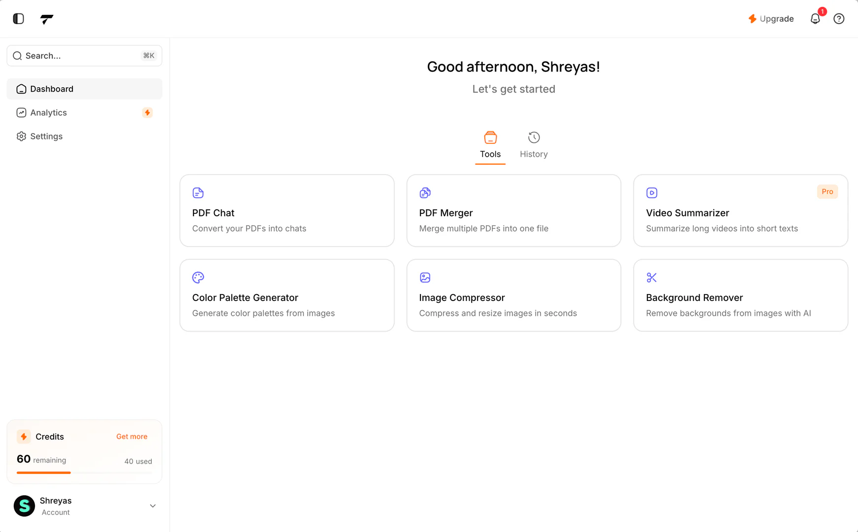 TryScribe product overview and dashboard