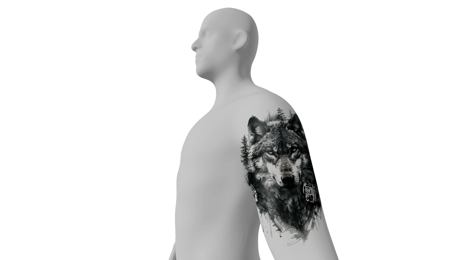 TryTattoo3D feature demonstration