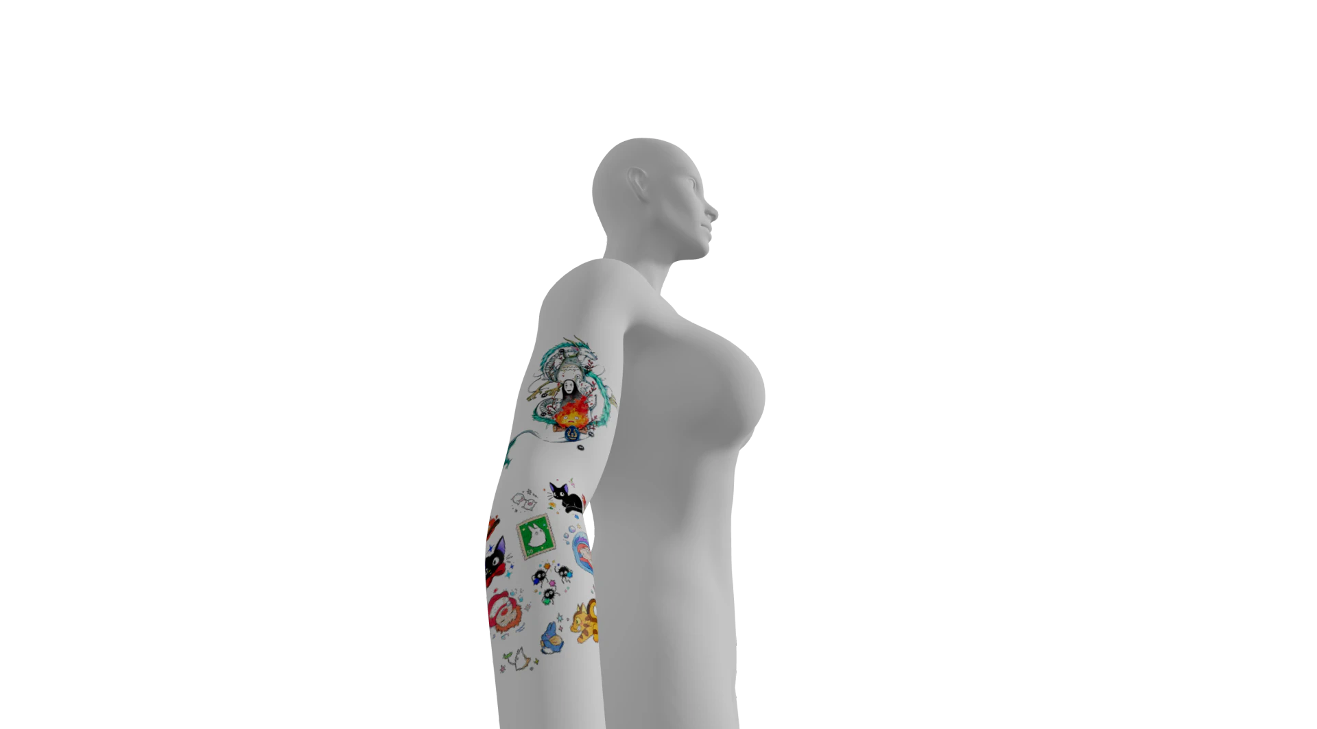 TryTattoo3D user scenario image