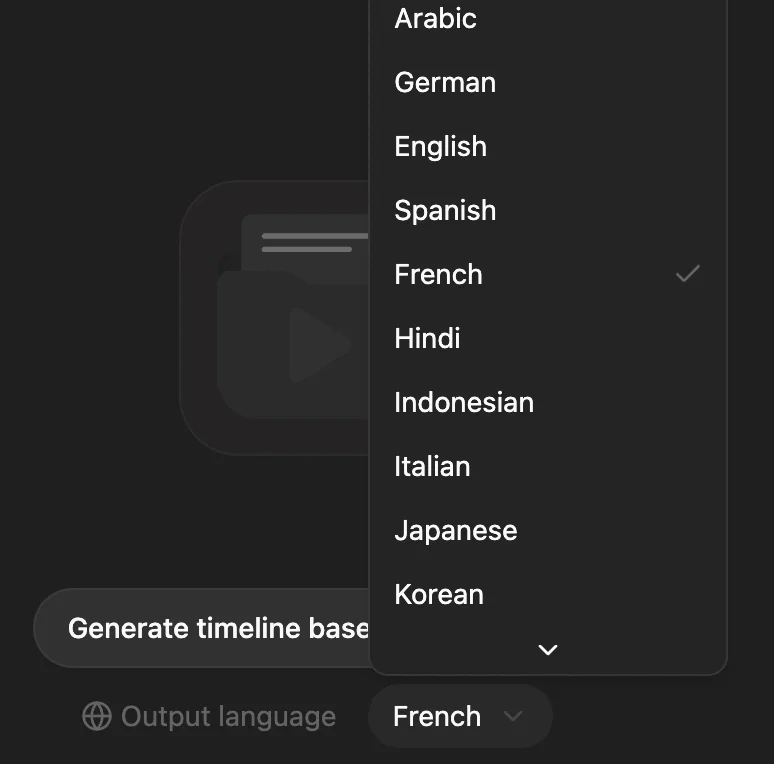 TubeMemo multi-language support demonstration