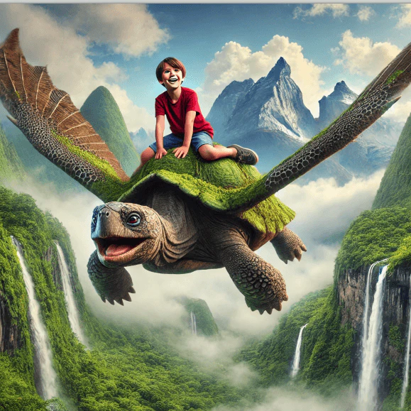 Tuckmein features demonstration with turtle boy adventure