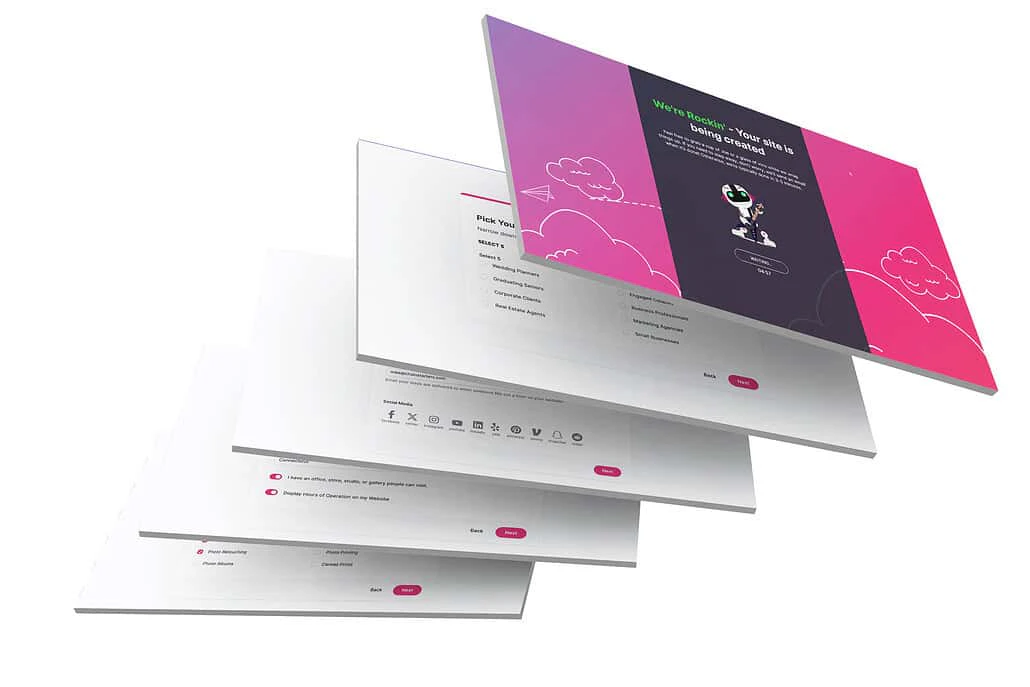 TurnCage website creation overview