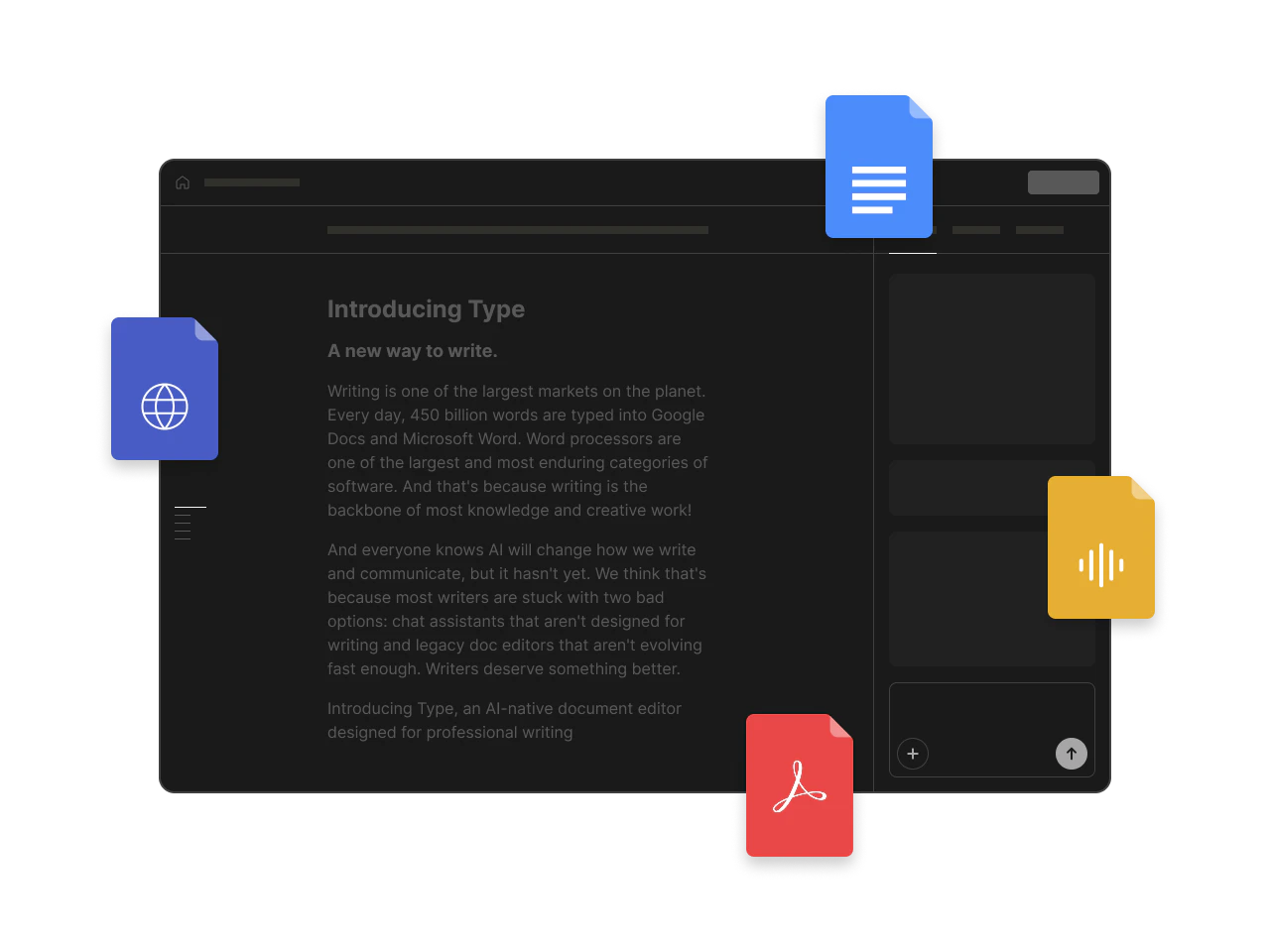 Type Ai publishing features for exporting documents