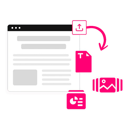 Typeset export formats step screenshot