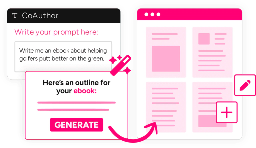 Typeset CoAuthor AI feature demonstration