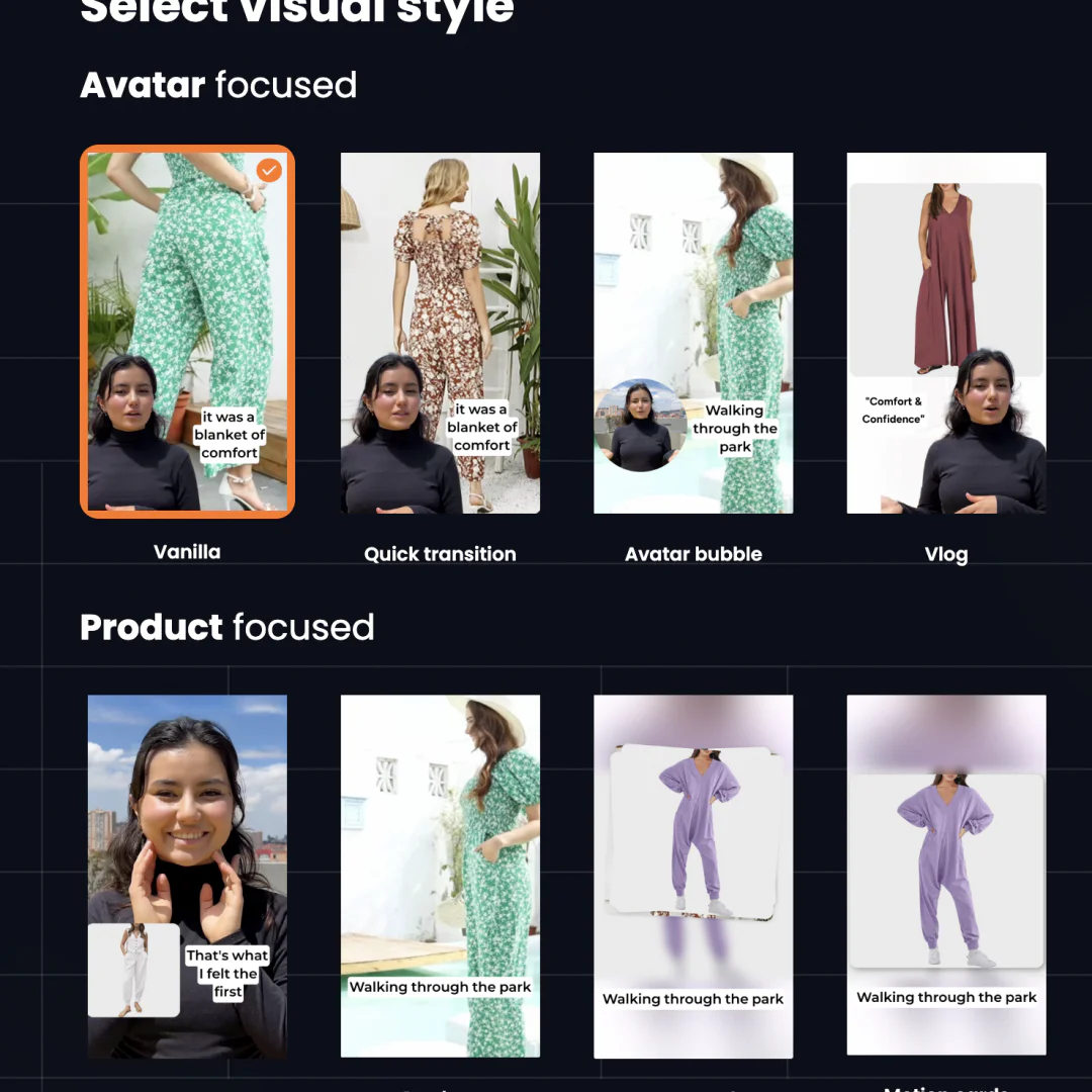 UGC Ads AI usage step 2