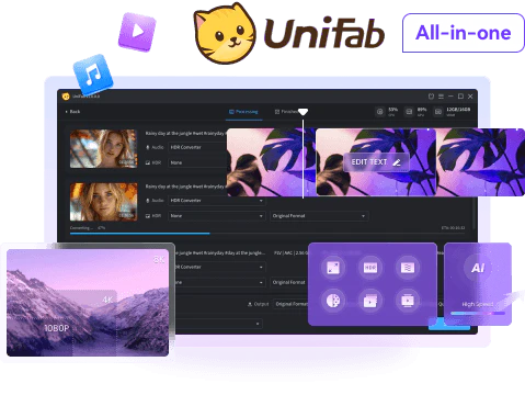 UniFab AI Video Enhancer user scenario image