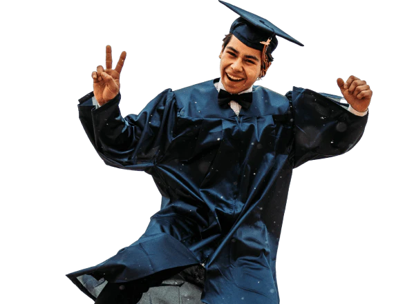 Upscore Ai product overview with happy student