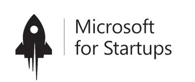 Upsky feature demonstration showing Microsoft partnership