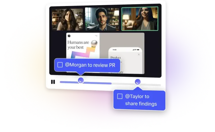Usebubbles AI summaries and action items