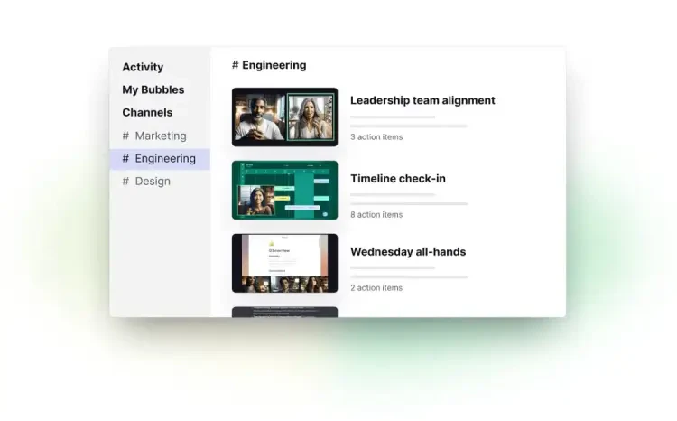 Usebubbles use case example