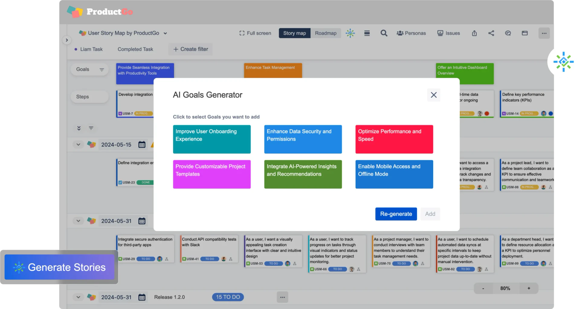 Userstorymap target audience