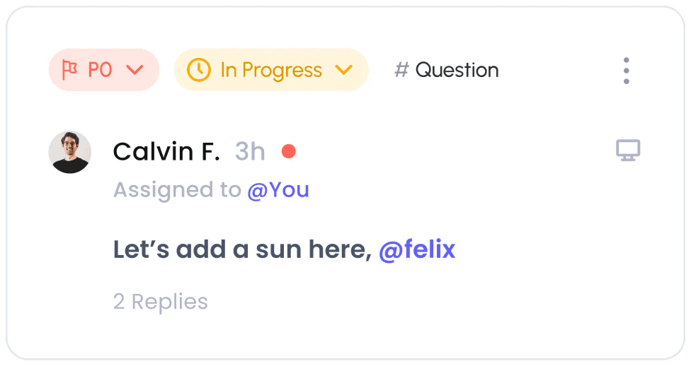 Superflow task management interface