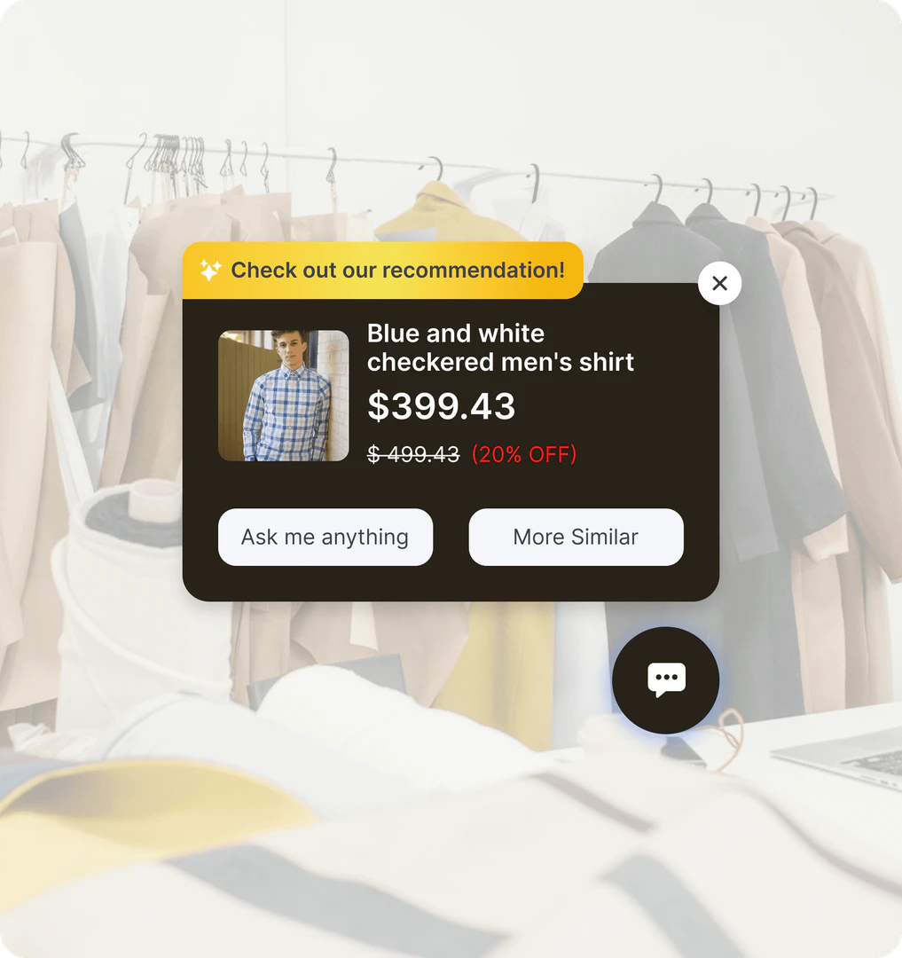 Vanchat proactive sales feature demonstration