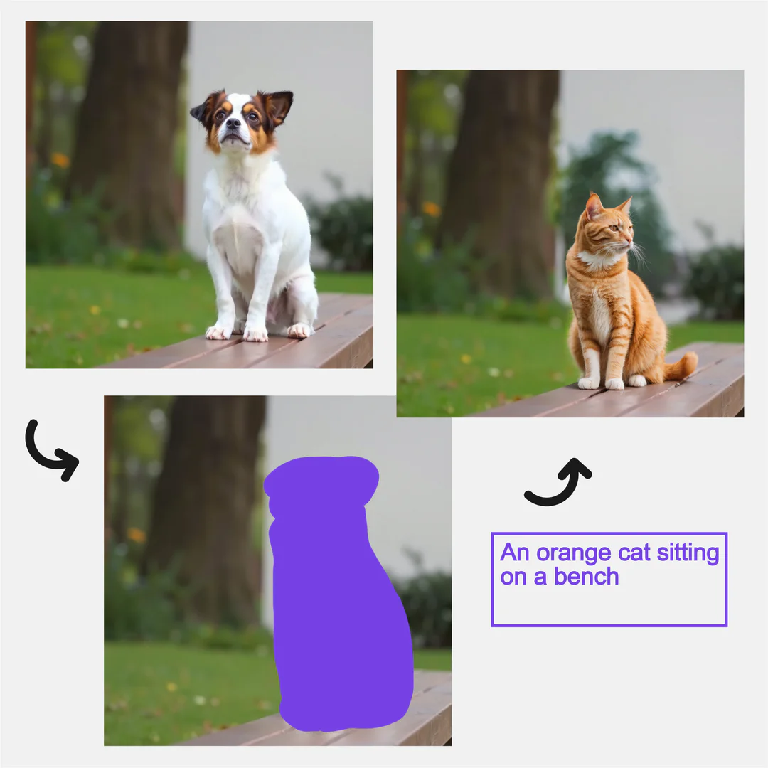 VectorMind AI In-painter feature overview