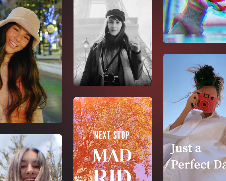 Videoleap video templates feature