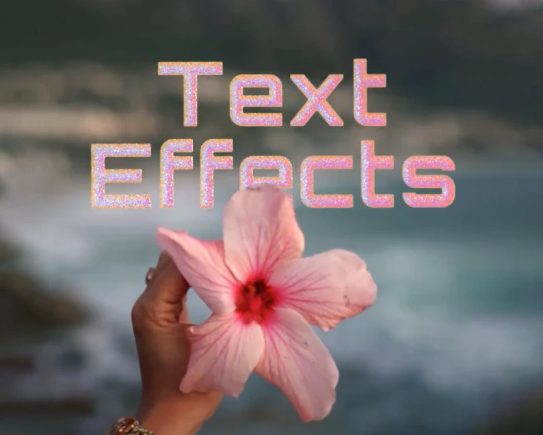 Videoleap add text to video feature