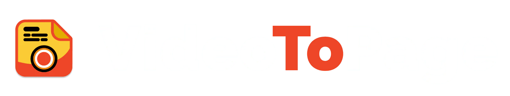 videotopage branding and logo