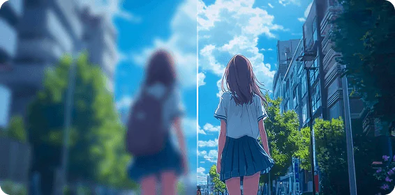 VidHex use case example for anime videos