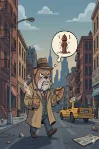 VidMakerPro use case example with flat comic style