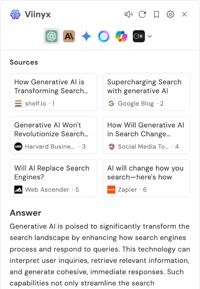 Viinyx AI main features demonstration
