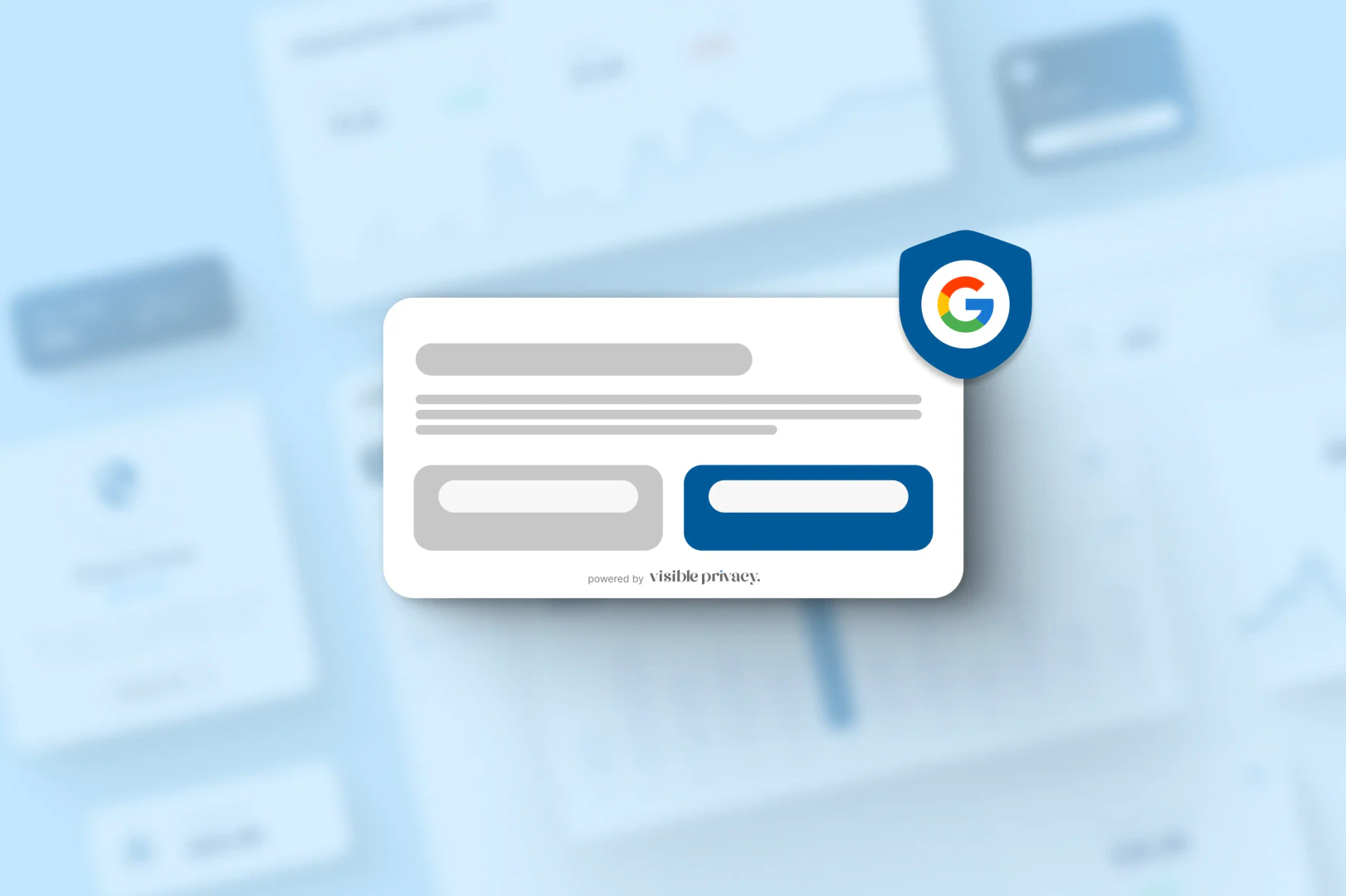 Showing Visibleprivacy's Google Consent Mode integration feature