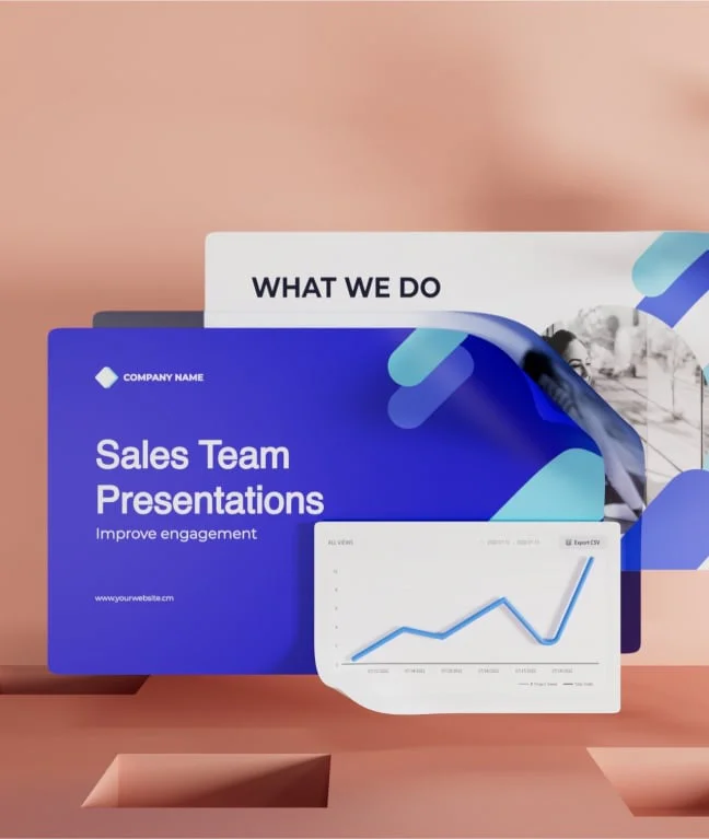 Visme user scenarios for various professionals