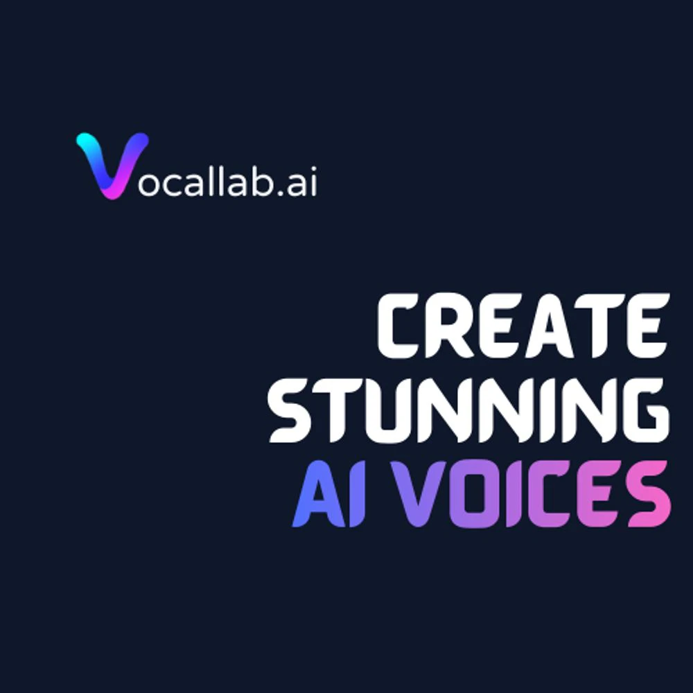 Vocallabai AI语音创建界面